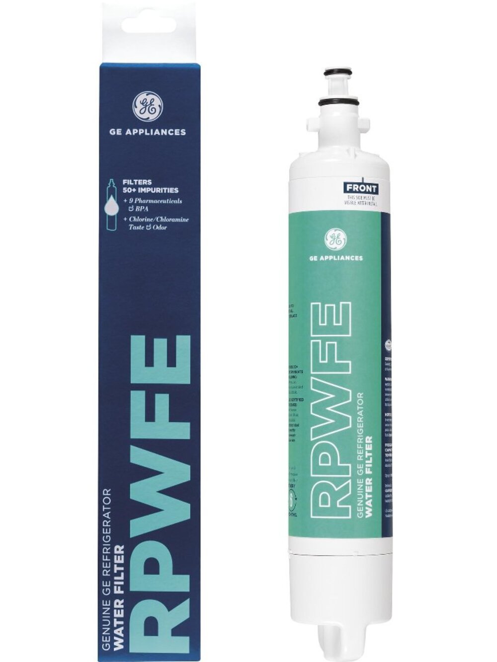 GE RPWFE Refrigerator Water Filter, Genuine Replacement Filter 1PACK